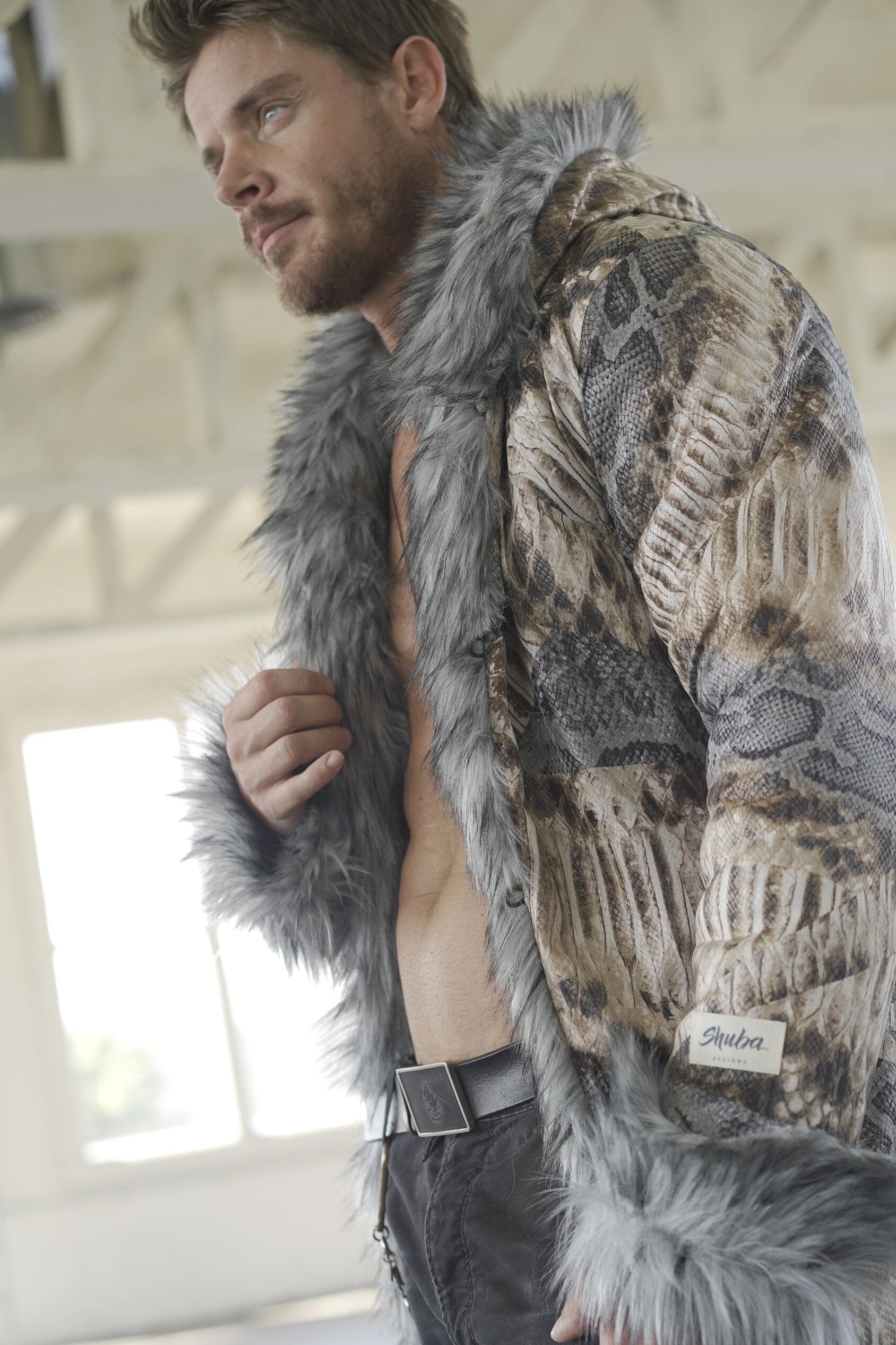 Dust Snake Fur Coat