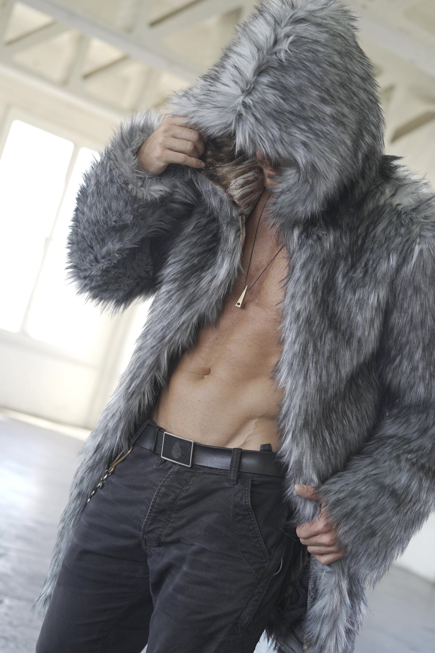 Dust Snake Fur Coat
