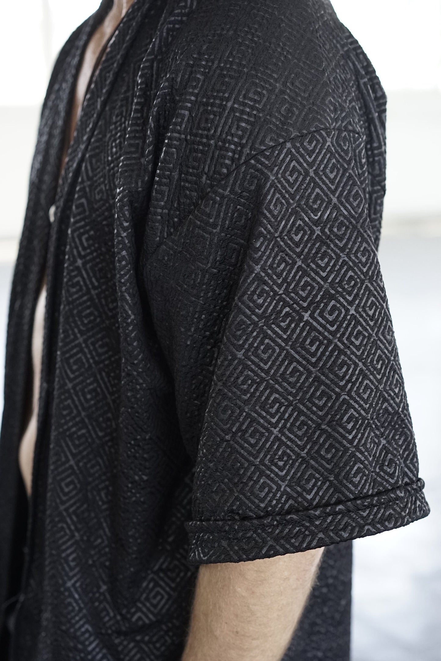 Urban Black Kimono