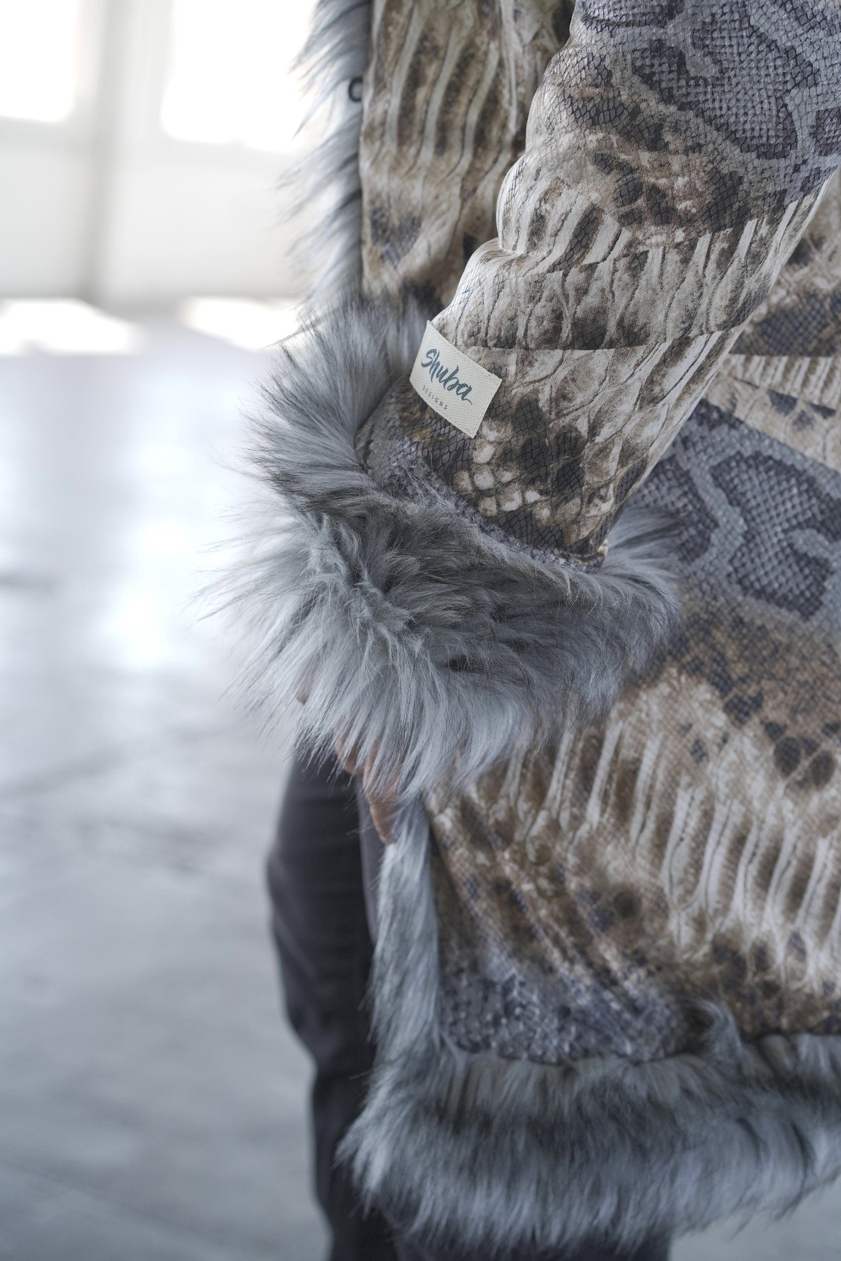 Dust Snake Fur Coat