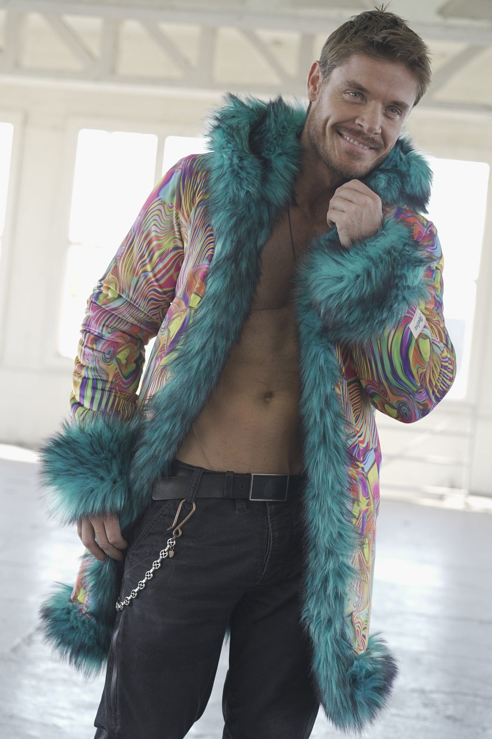 Cosmic Rave Fur Coat