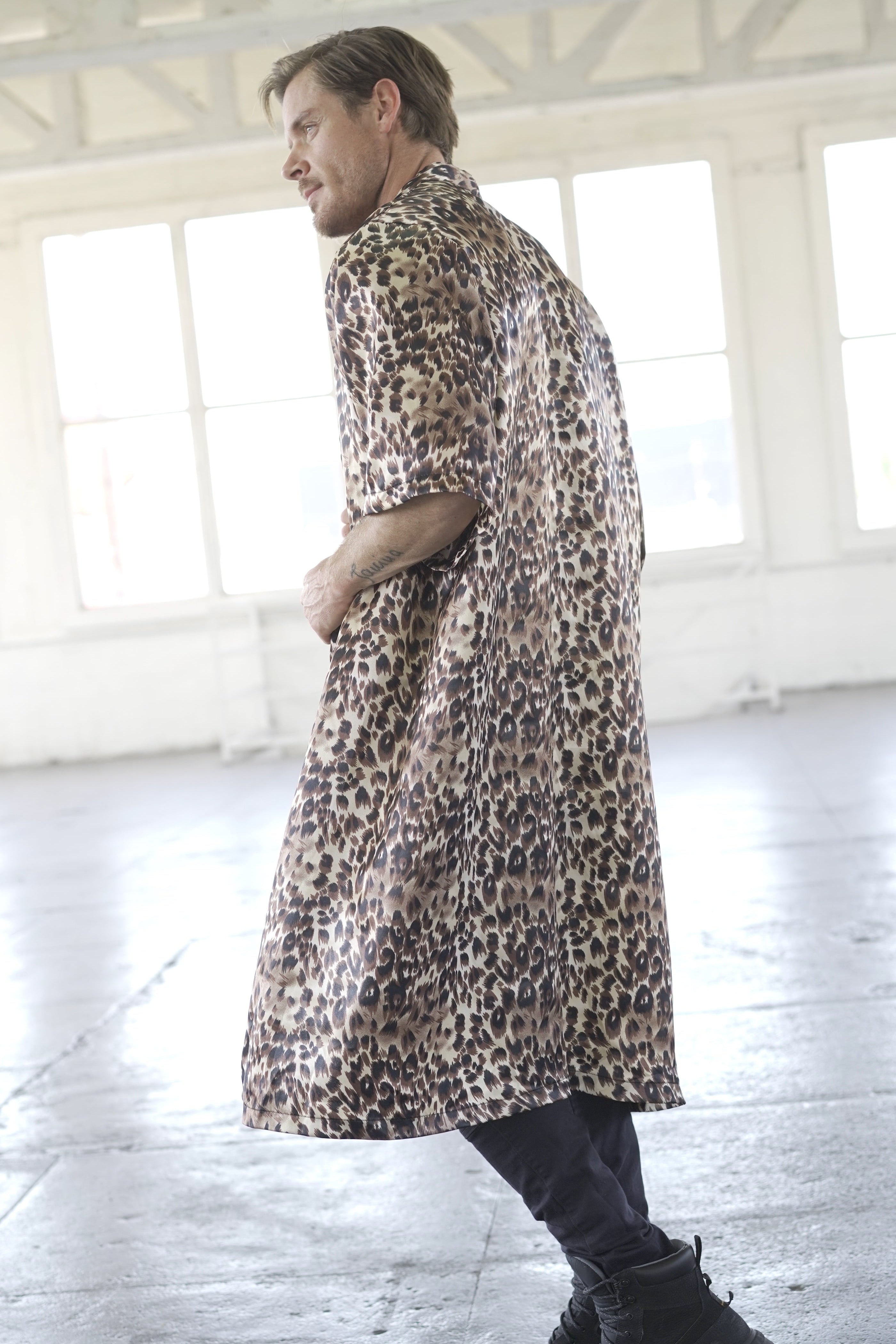 Leo Silky Kimono