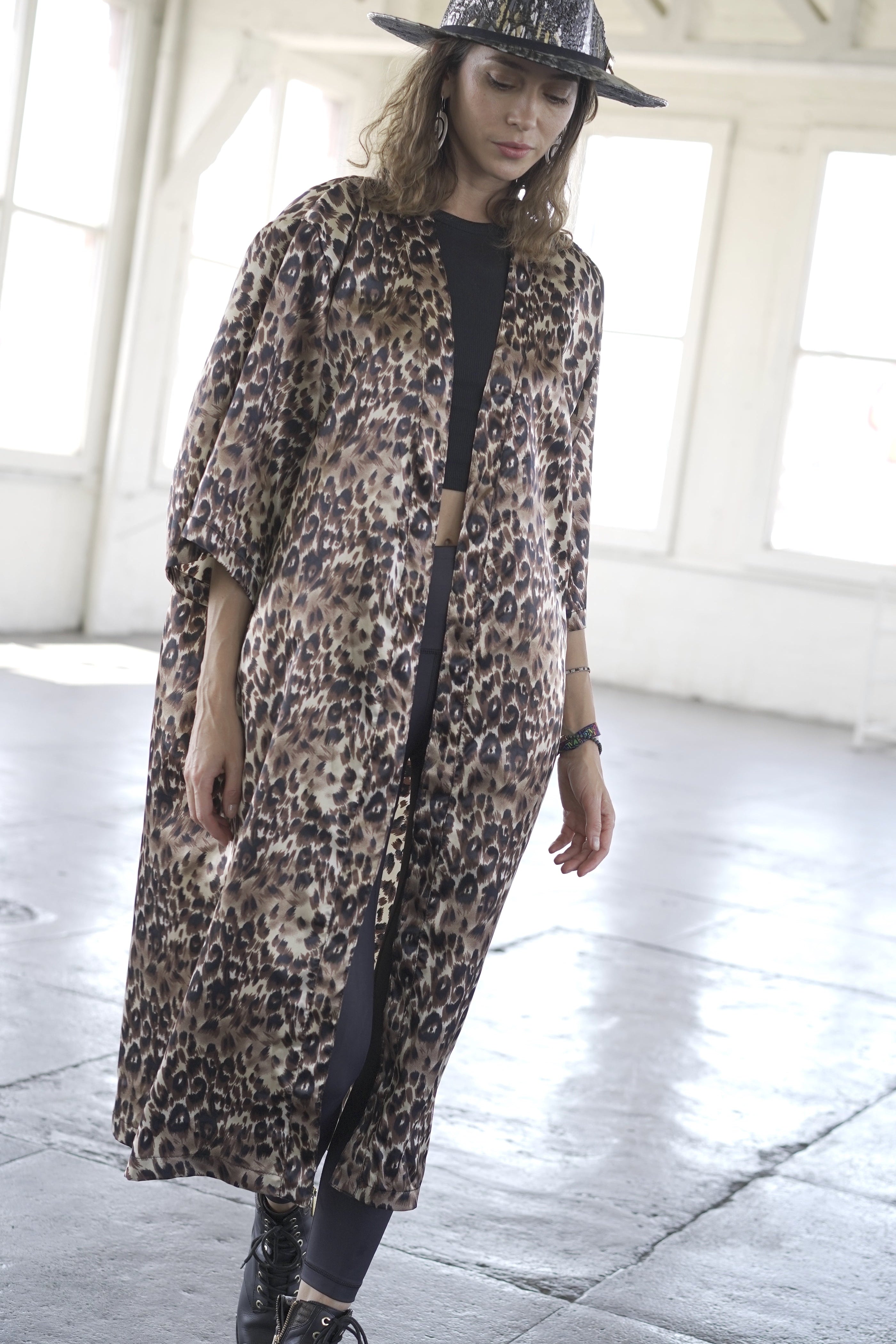 Leo Silky Kimono