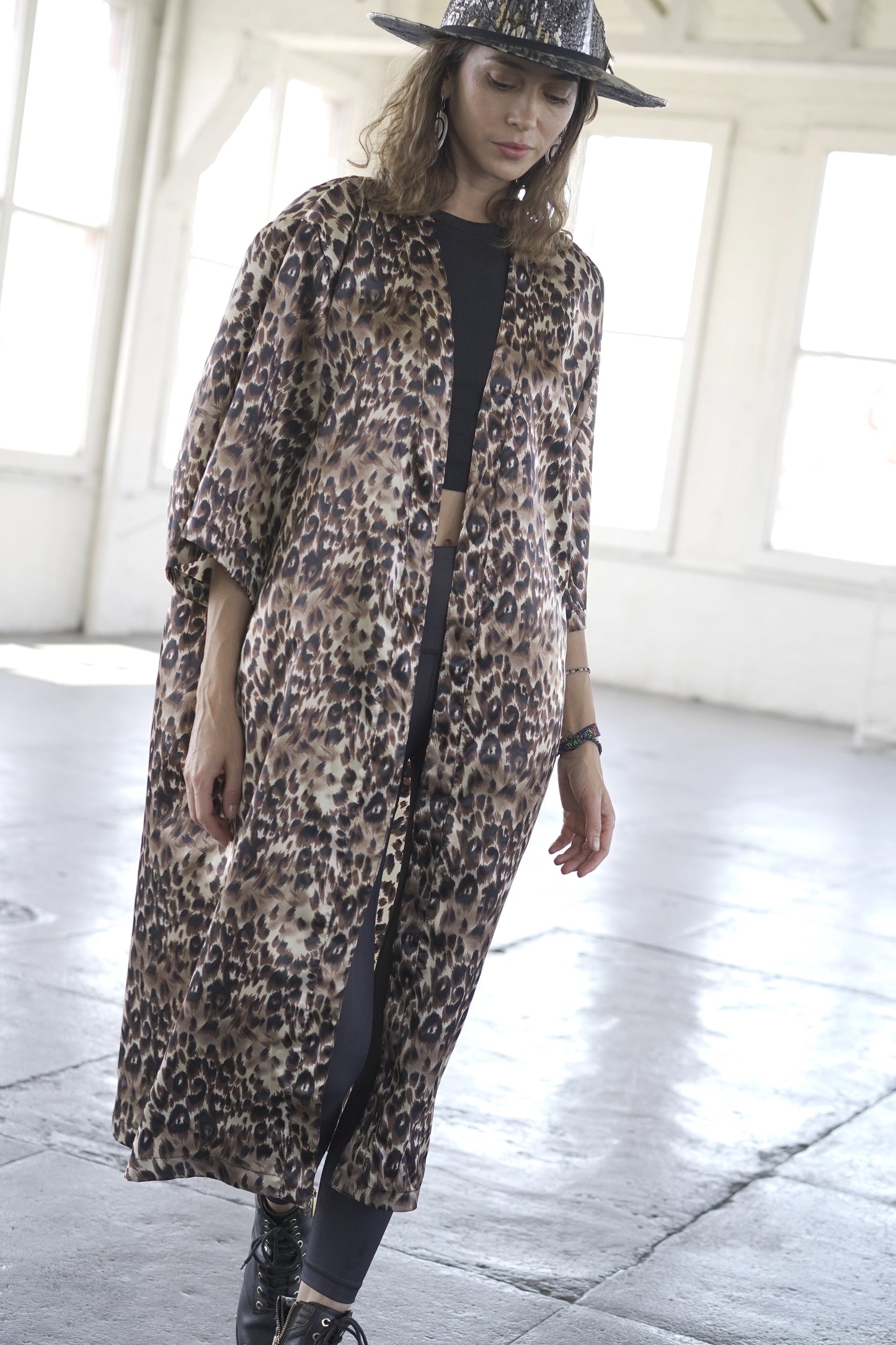 Leo Silky Kimono