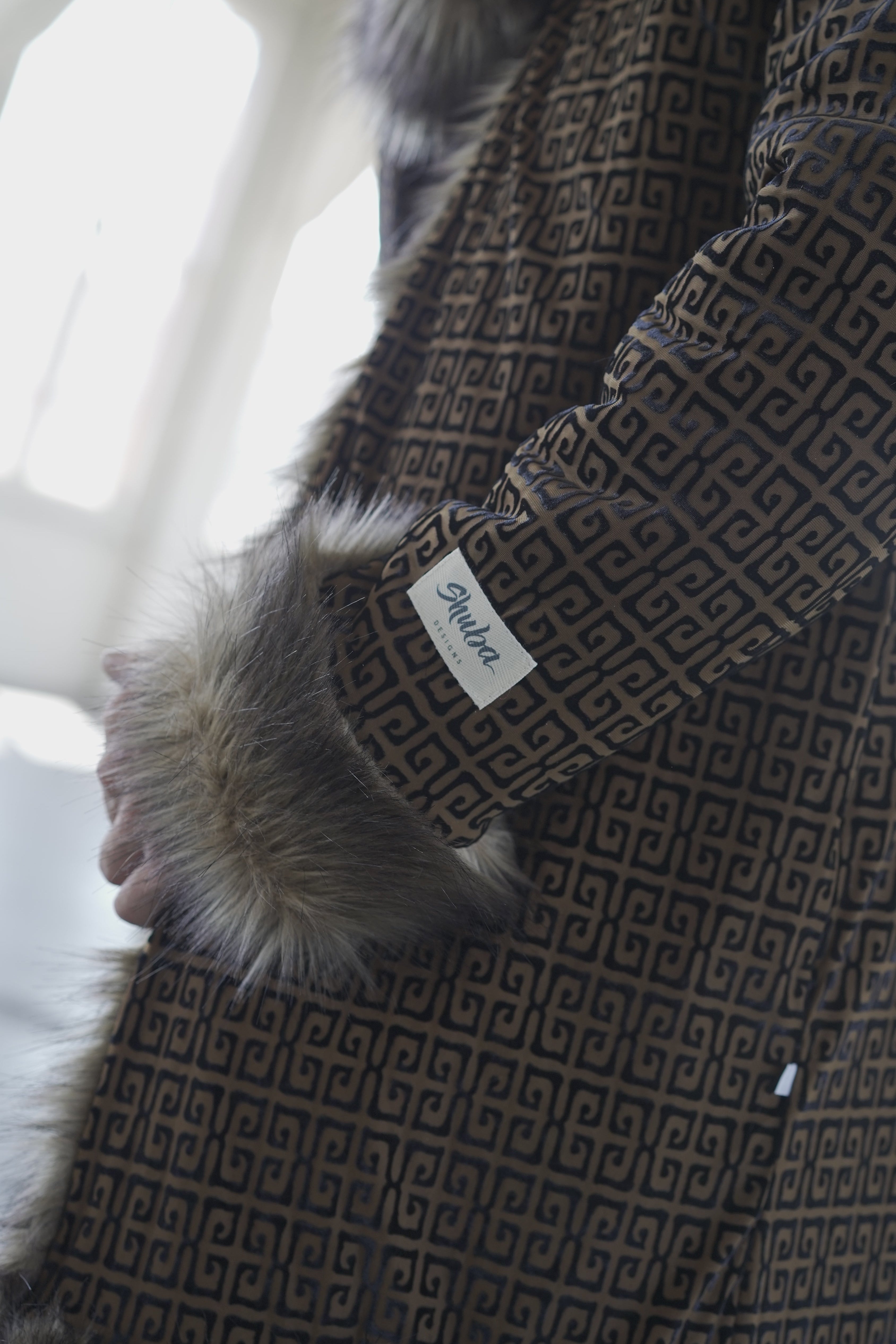 Still Bear Fur Coat