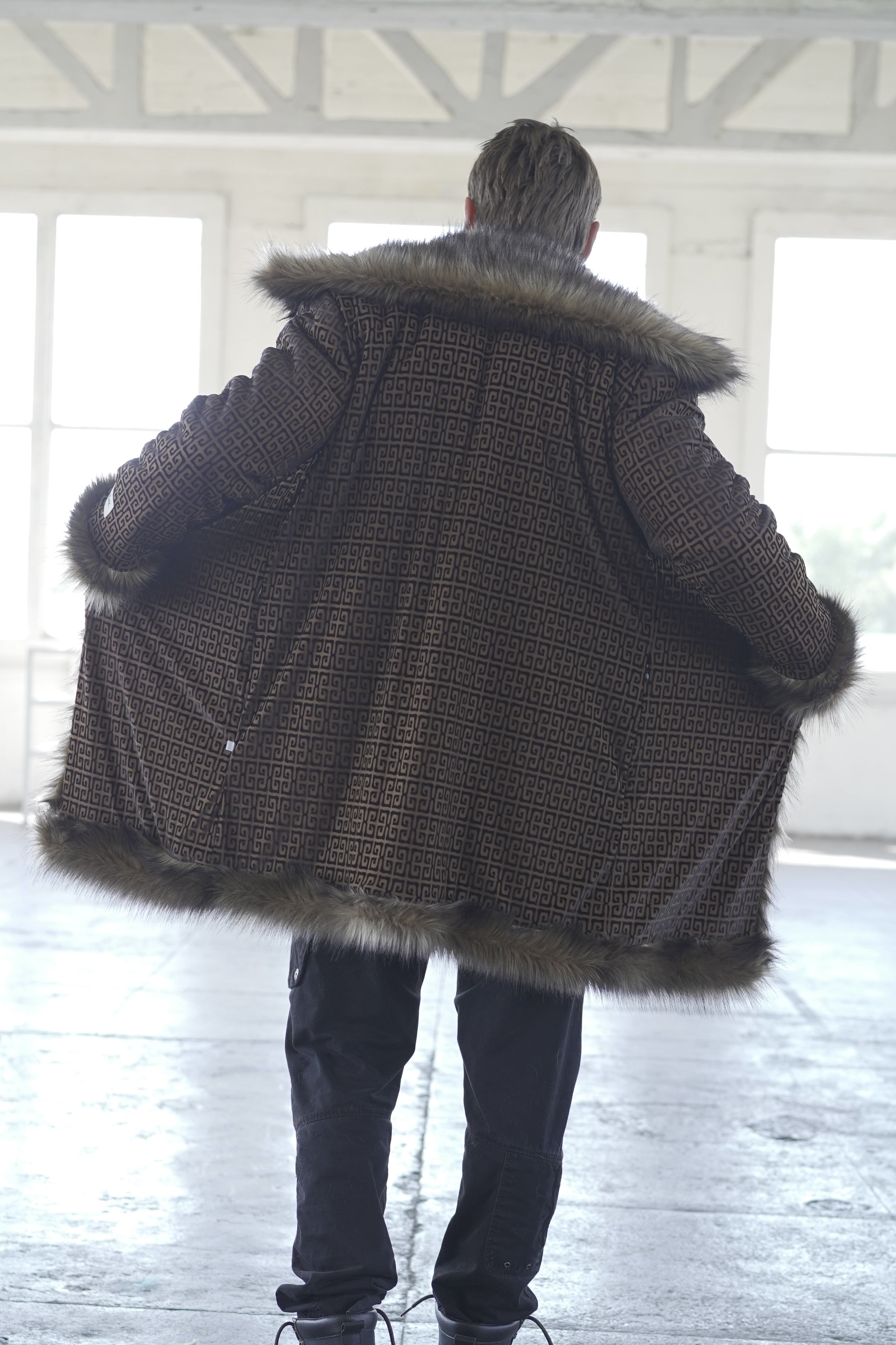 Still Bear Fur Coat