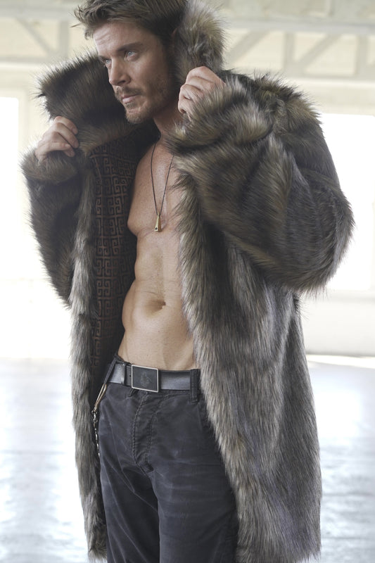 Still Bear Fur Coat