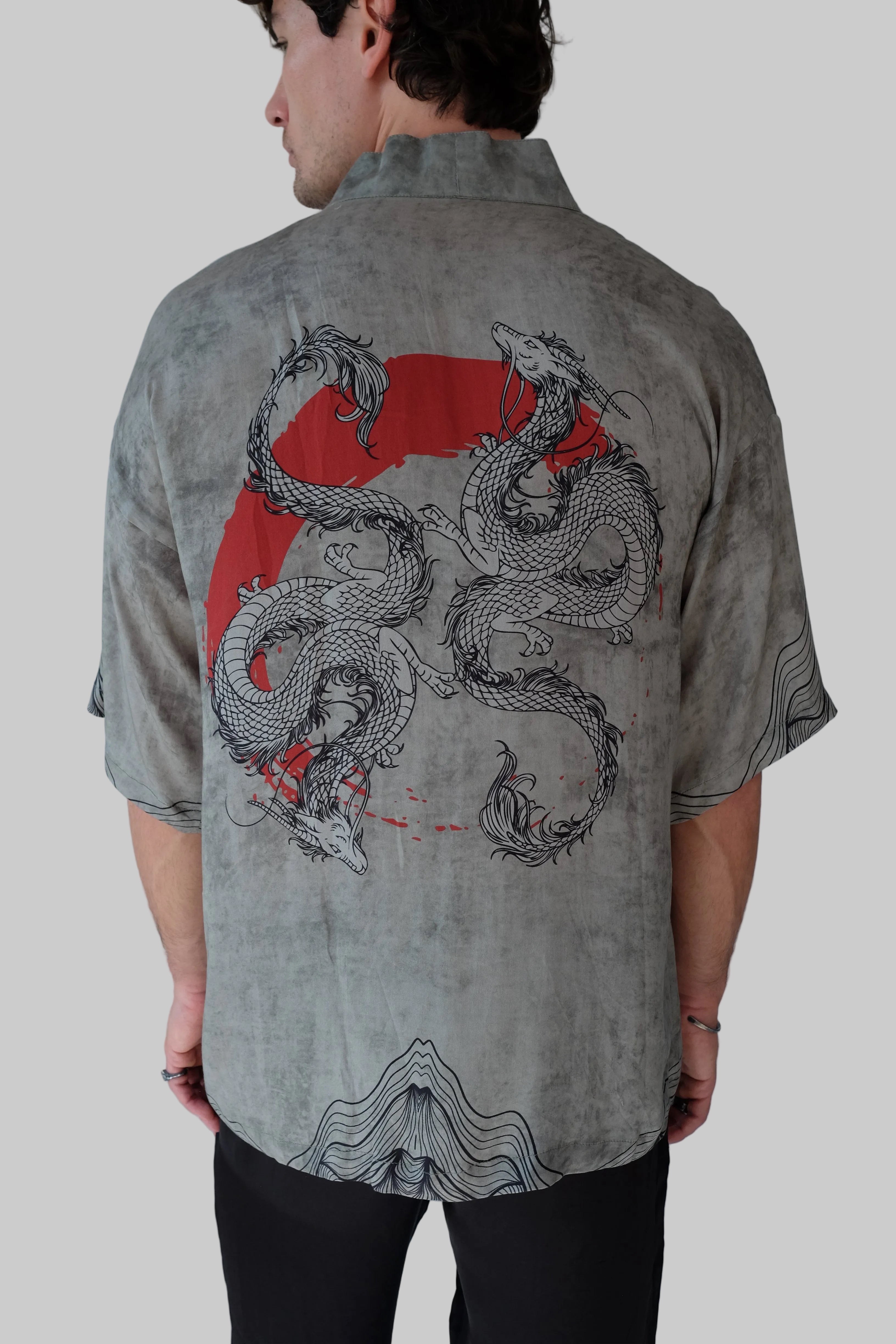 Zen Dragons Art Mono