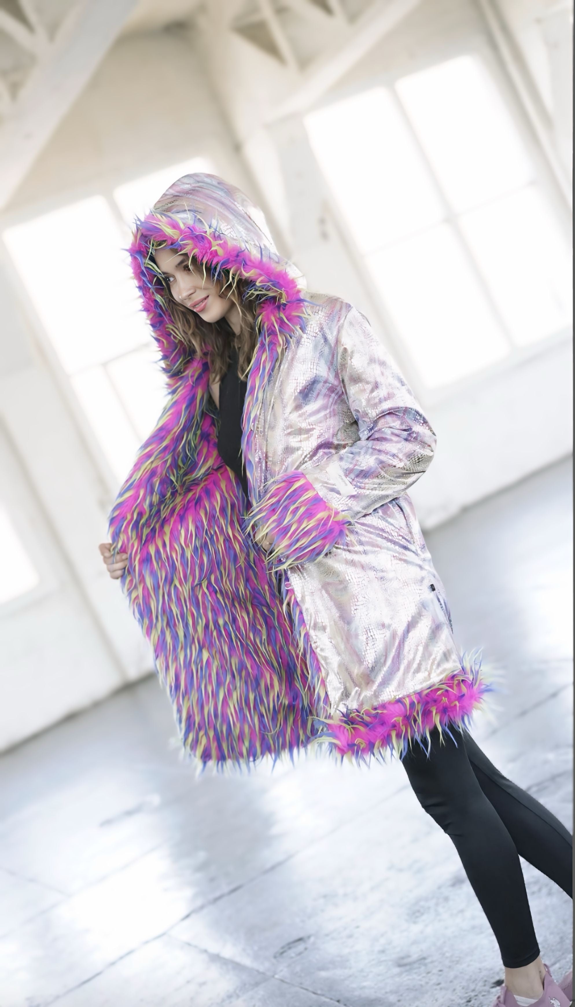 Soft Monster Fur Coat