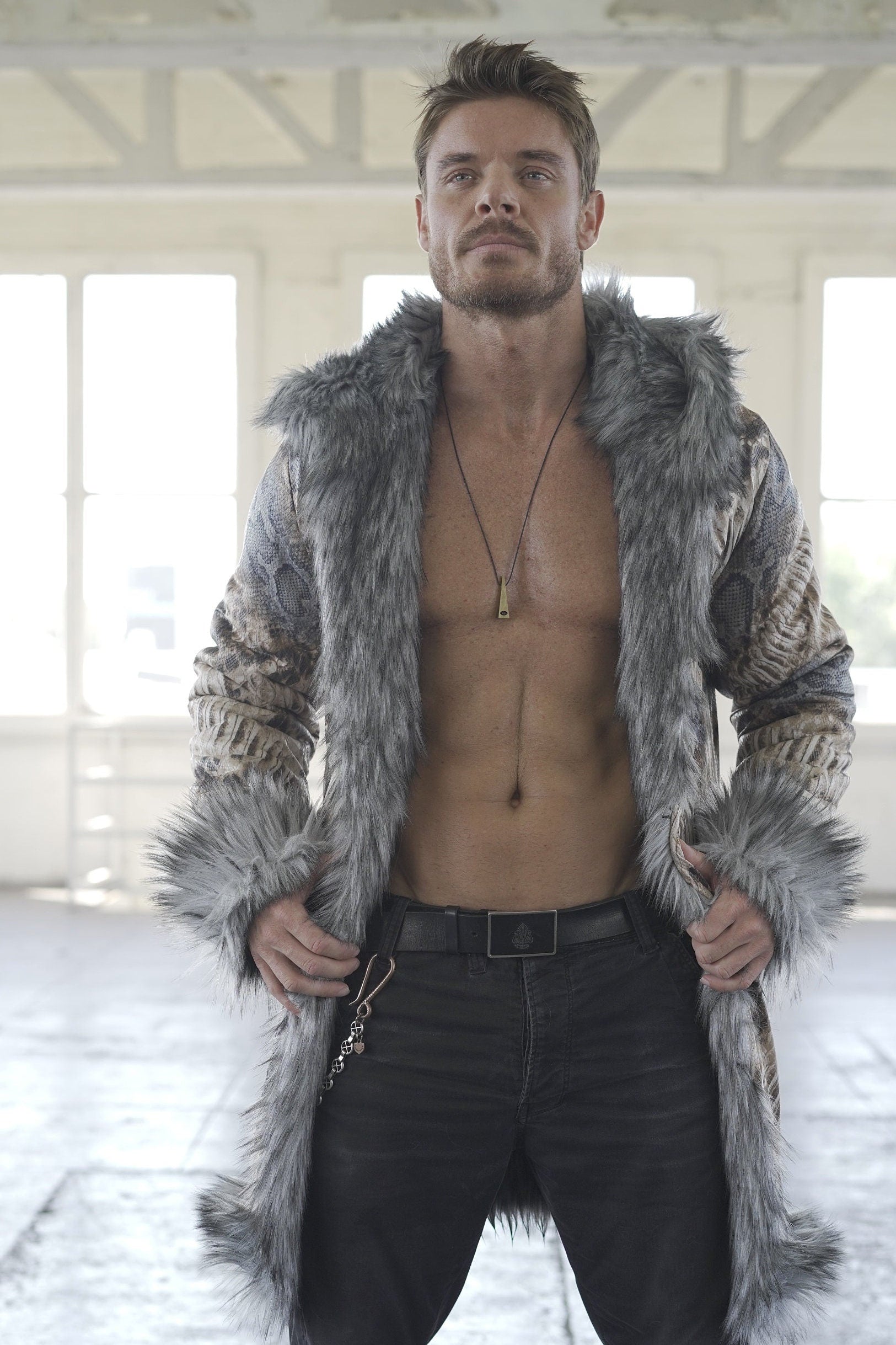 Dust Snake Fur Coat