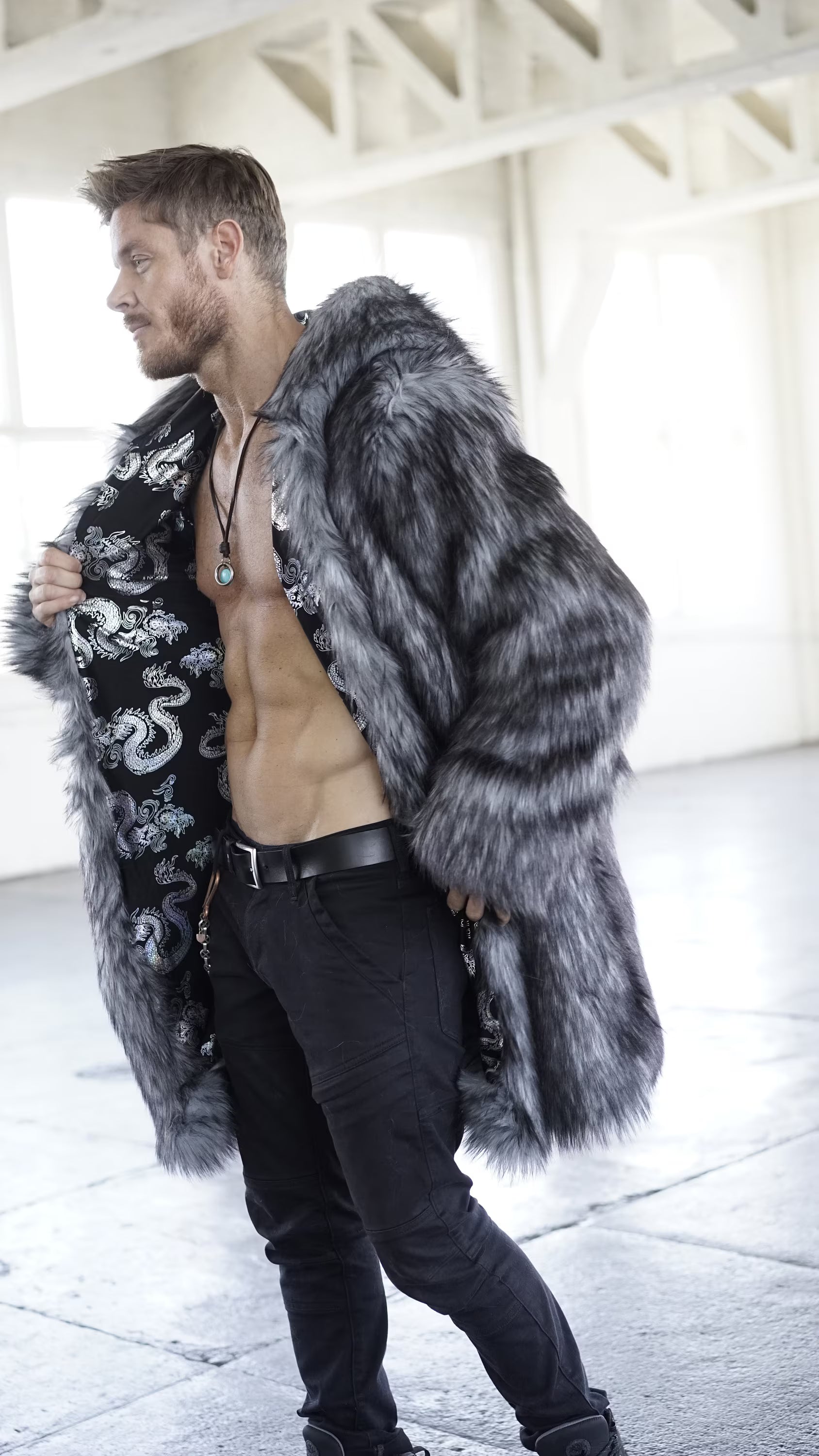 Dragon Master Fur Coat
