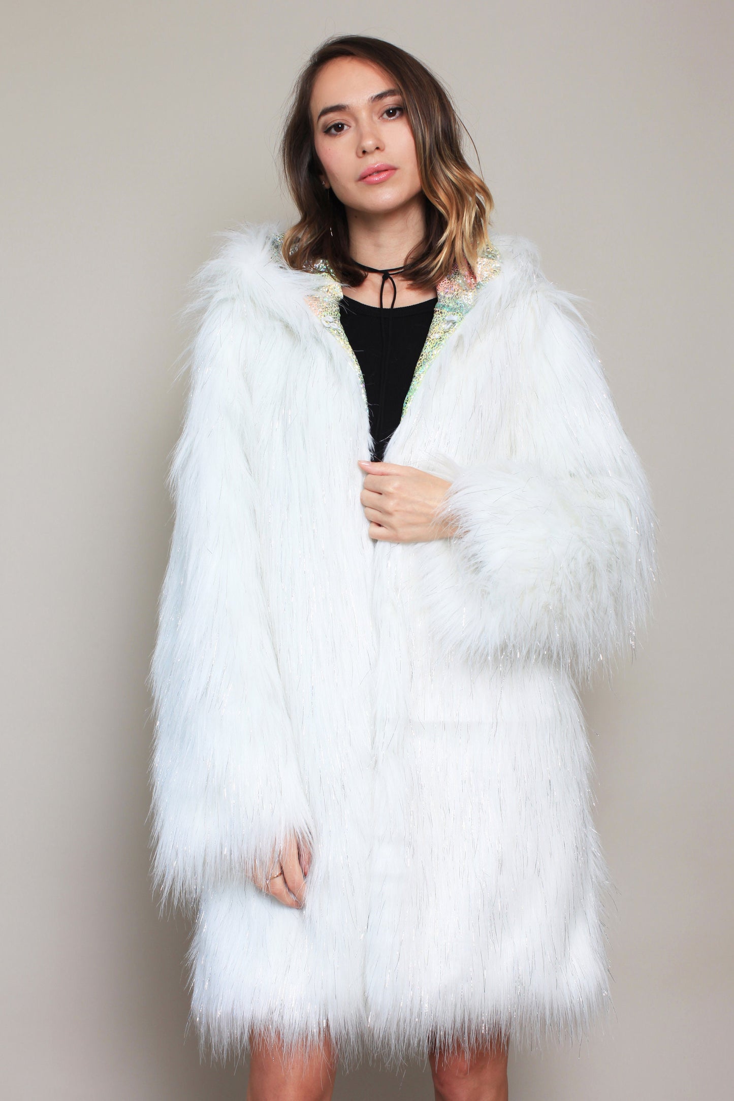 UNICORN SMILE Fur Coat