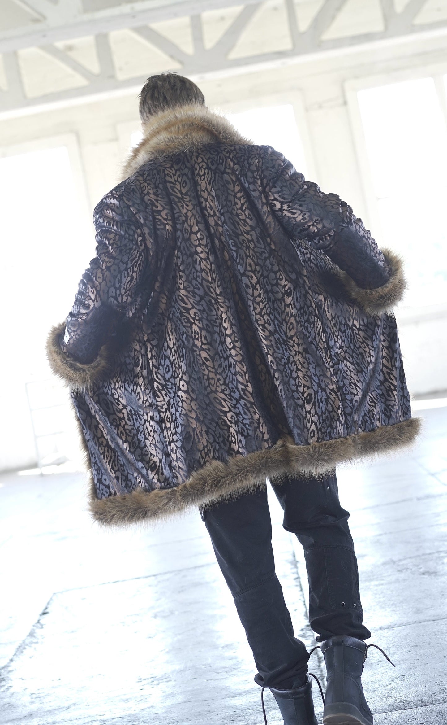 GOLD DUST Fur Coat