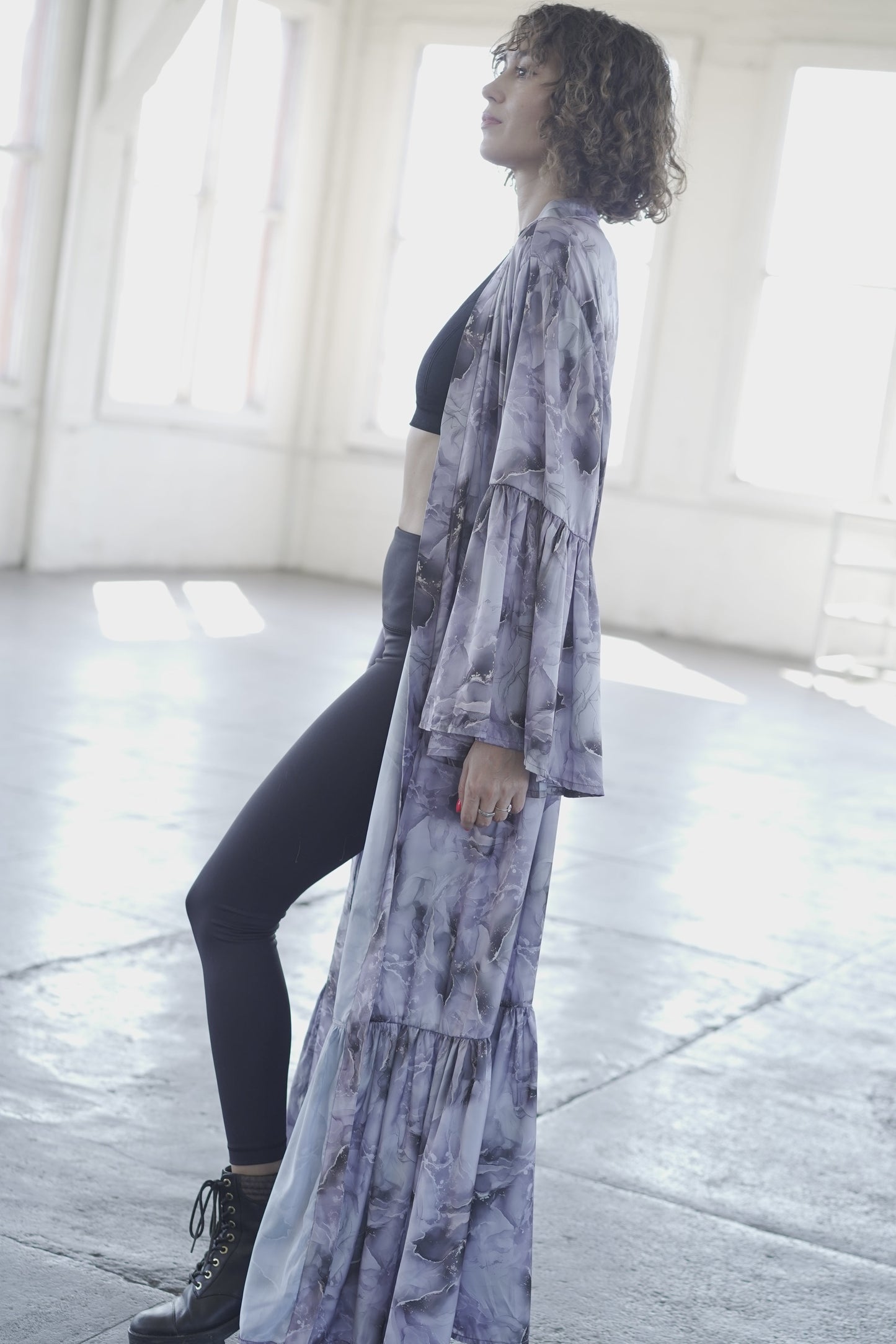 Goddess Silky Kimono Robe