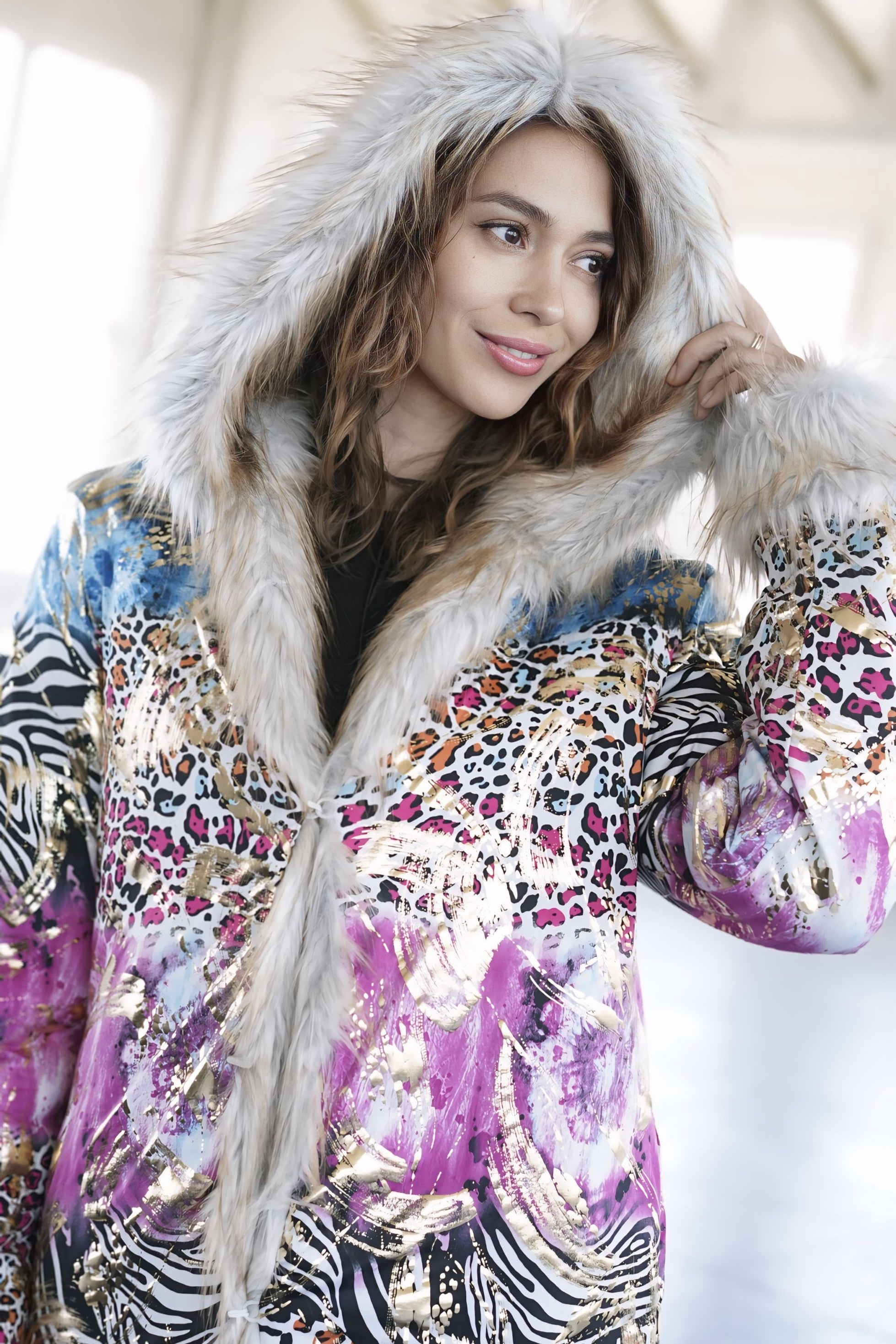 Desert Fox Fur Coat