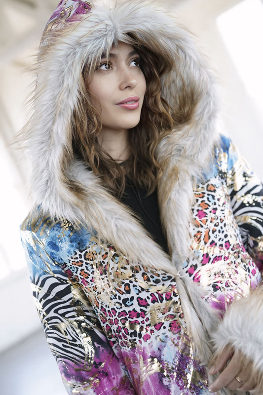 Desert Fox Fur Coat