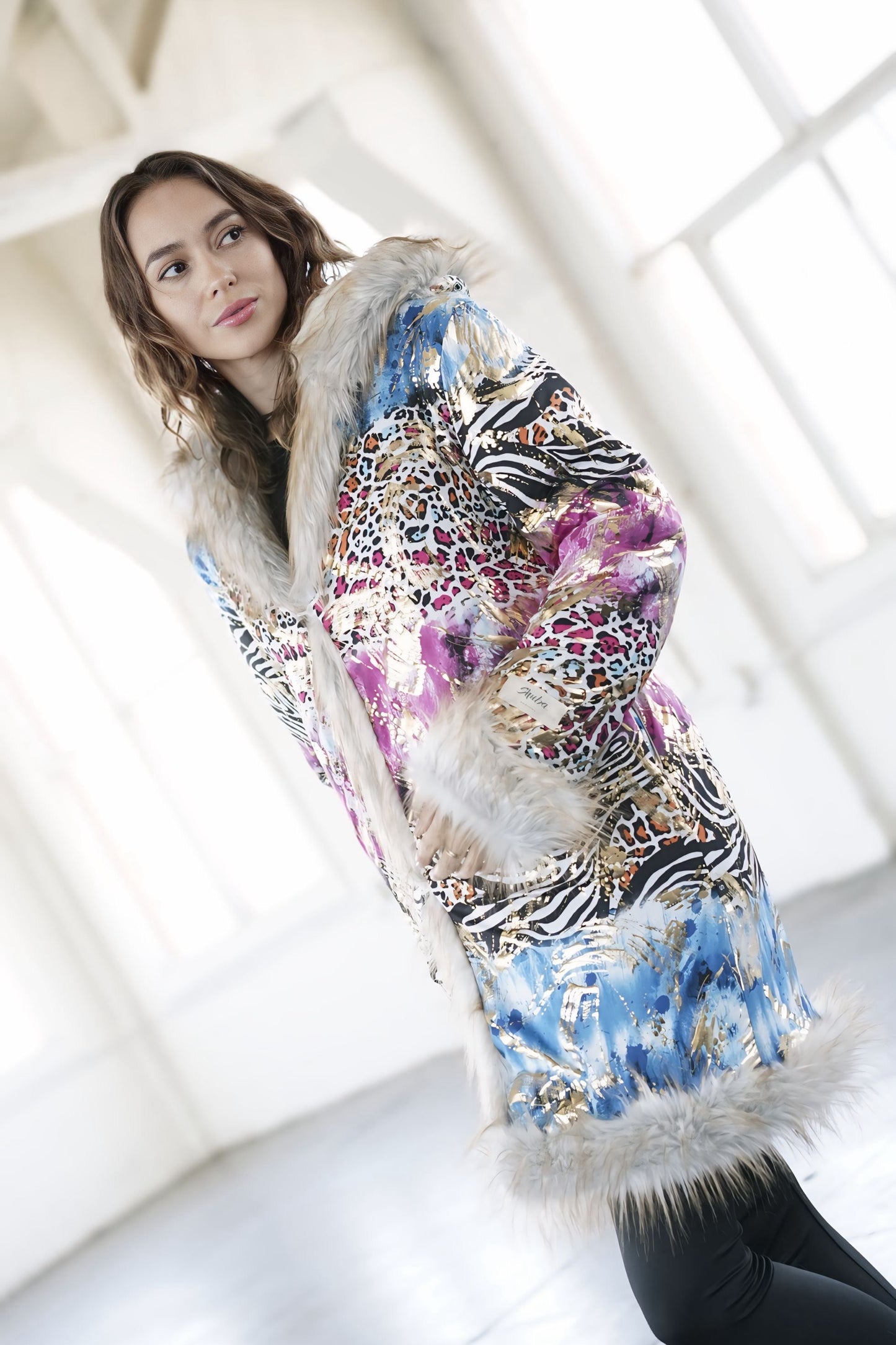 Desert Fox Fur Coat