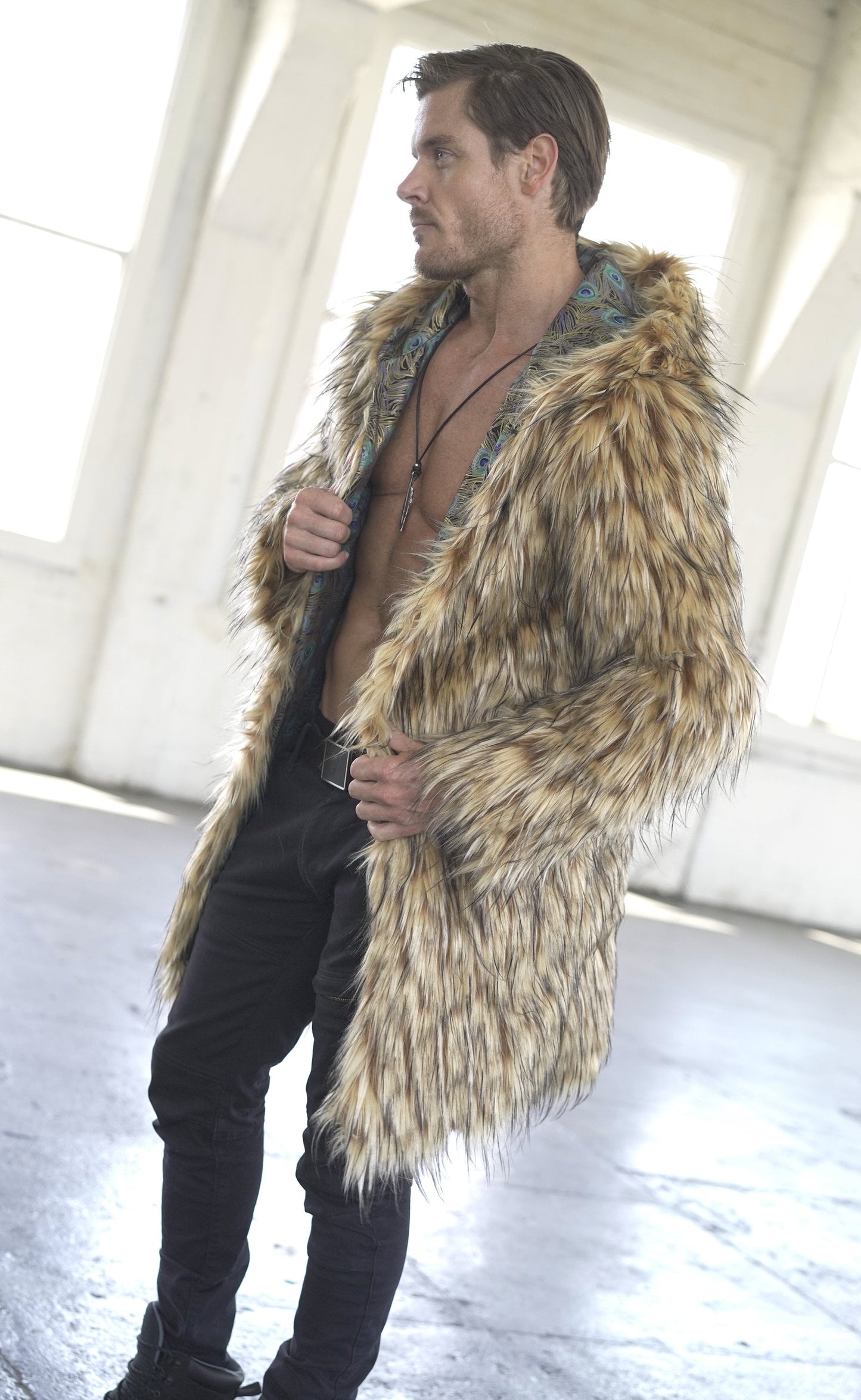 FEATHER KING Fur Coat