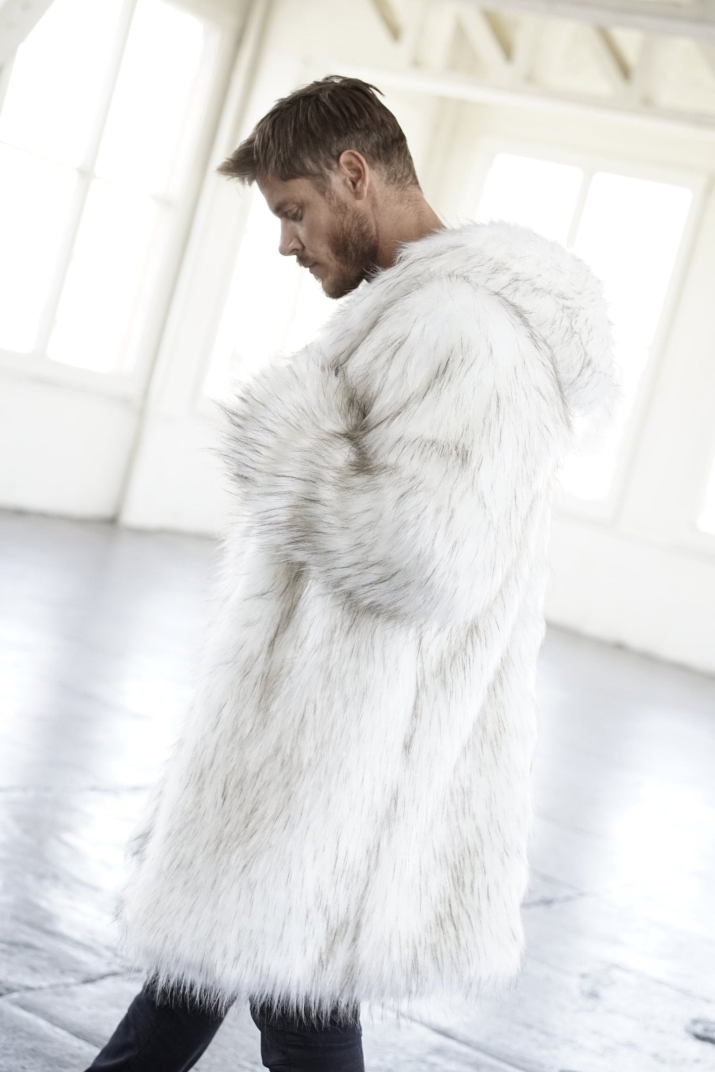 Tribe Guardian Faux Fur Coat