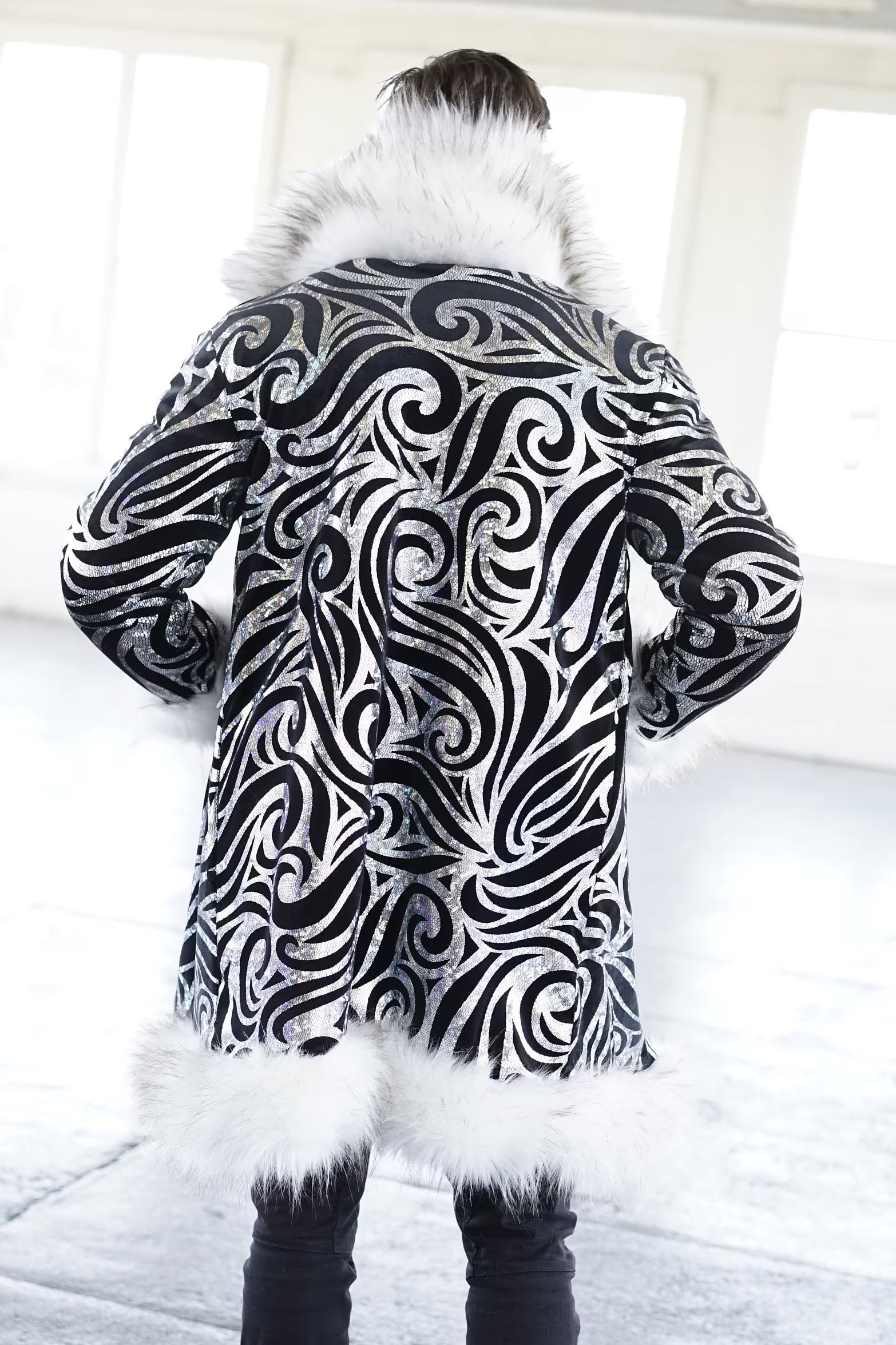 Arctic Fox Fur Coat
