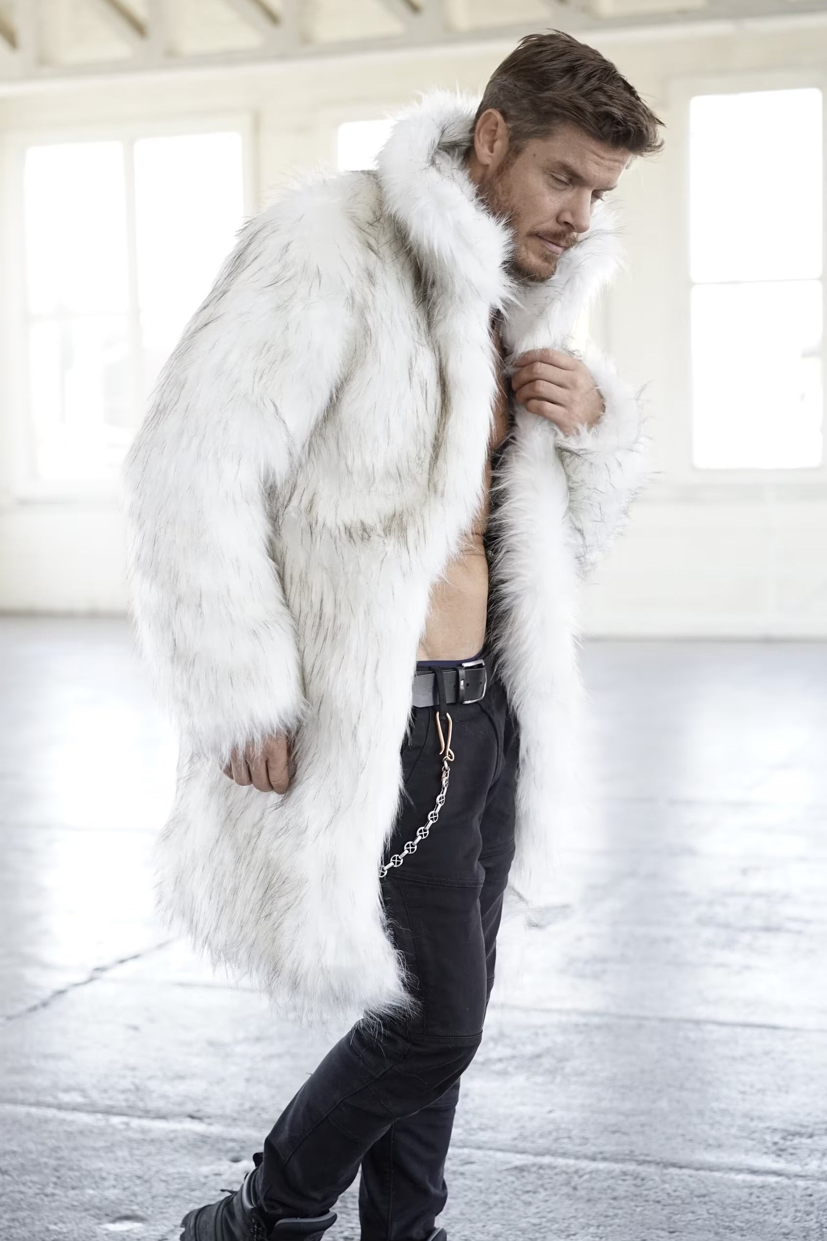 Arctic Fox Fur Coat