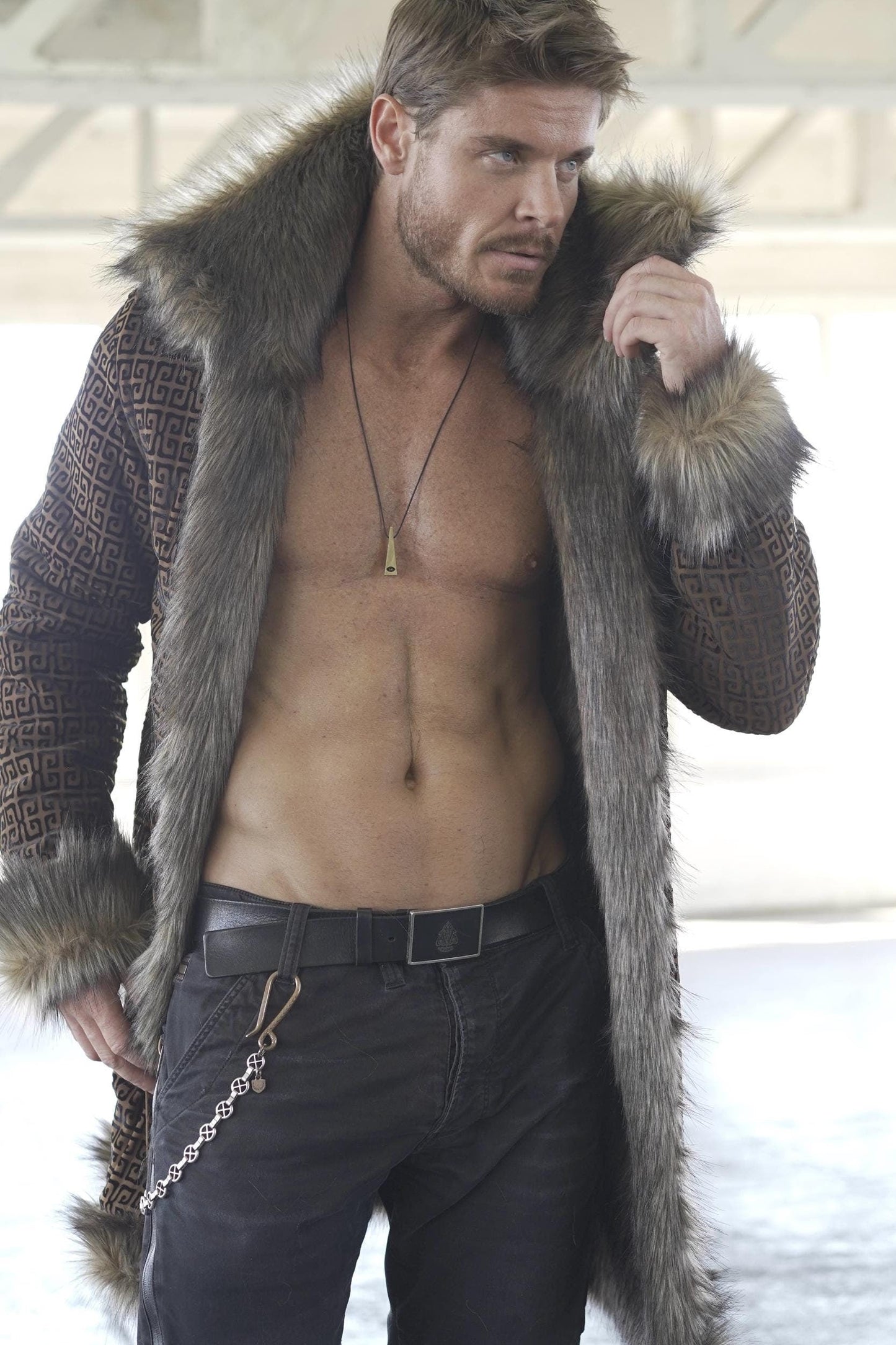 Still Bear Fur Coat