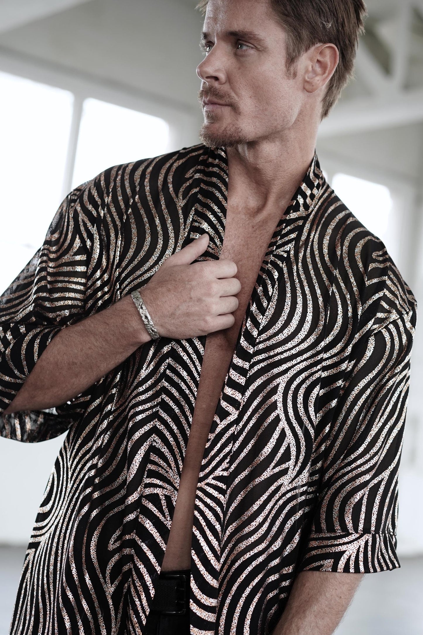 Sheer Eclipse Kimono